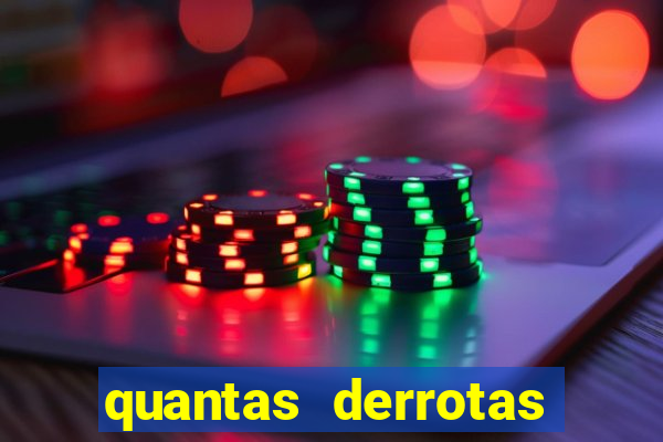 quantas derrotas teve o flamengo em 2019